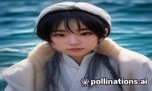 动漫爱好者在社区活动中讨论人妻动漫作品，围坐在桌旁热烈交流，背景为动漫主题咖啡馆装饰